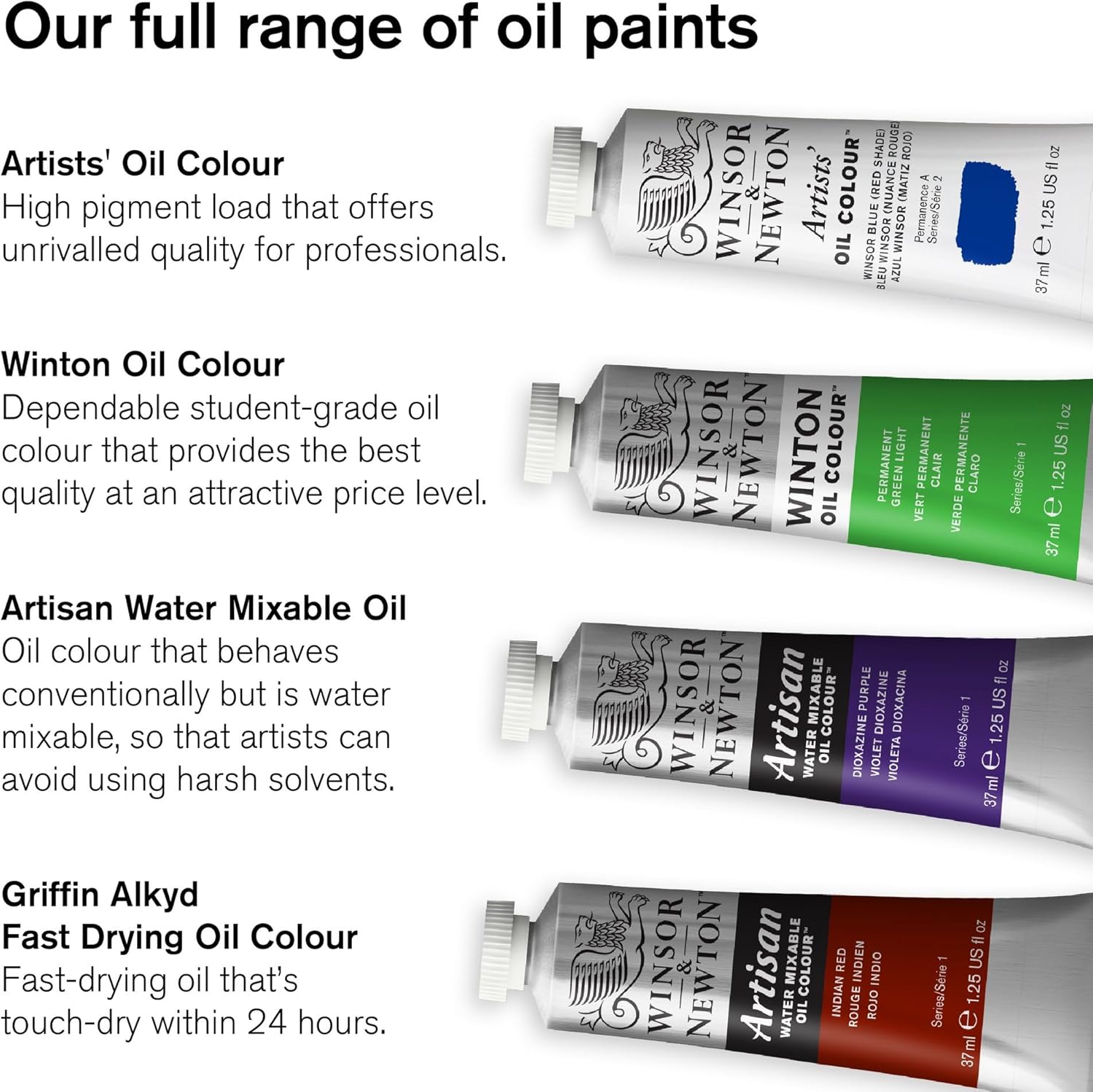 Winsor & Newton Winton Oil Color, 200ml (6.75-oz) Tube, Burnt Sienna - Image 11
